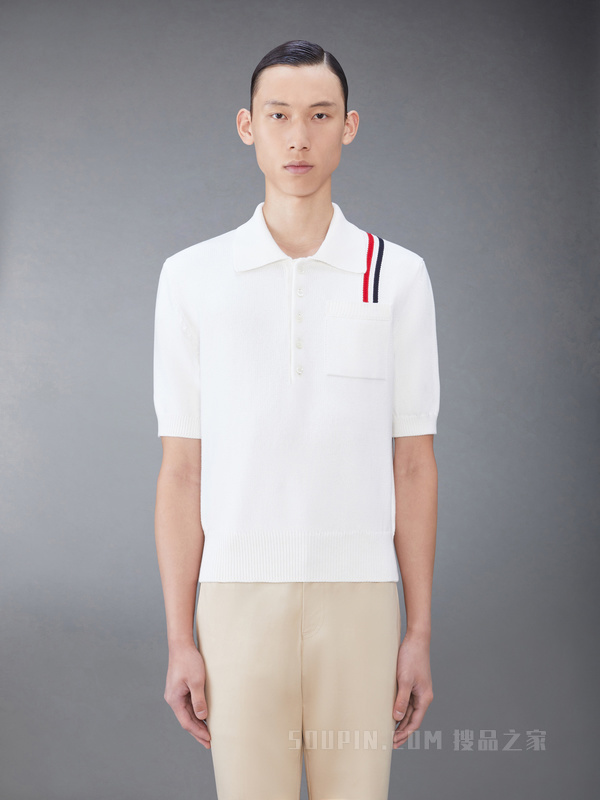 [早春新品]男士针织衬衫