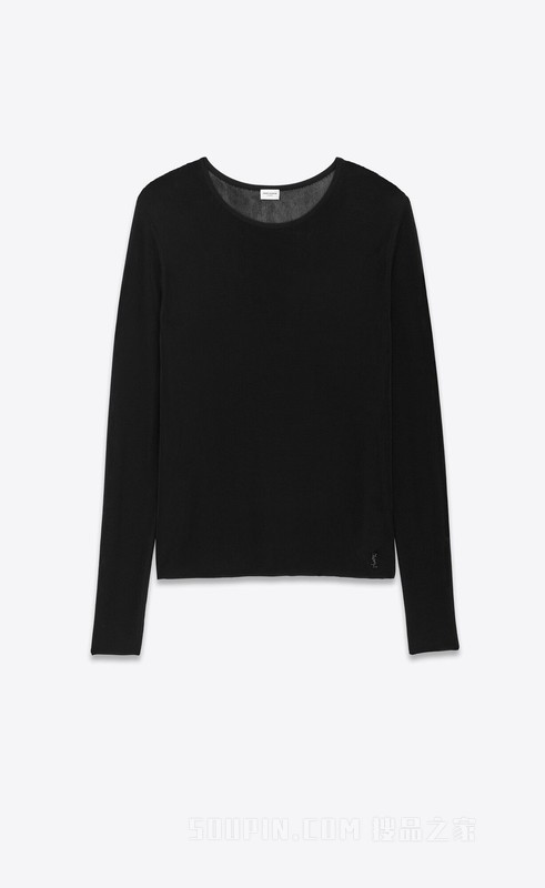 LE CASSANDRE罗纹针织毛衫