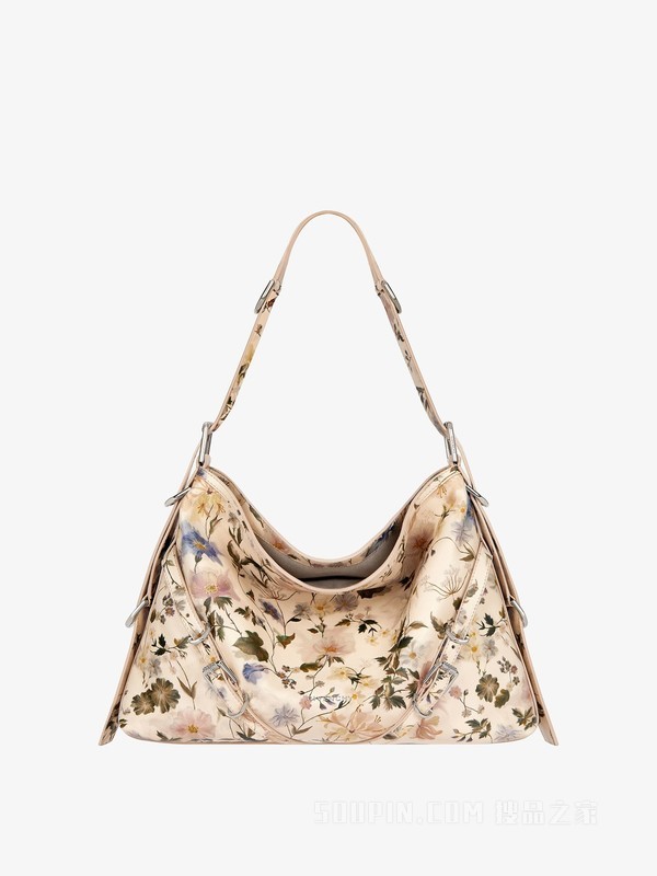 中号Voyou花卉印花手袋
