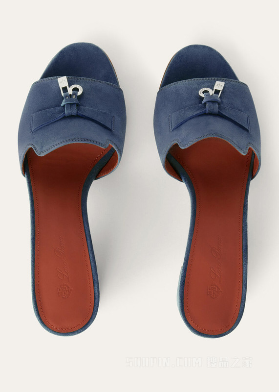 Summer Charms Slipper 女士凉鞋 绒面小山羊皮