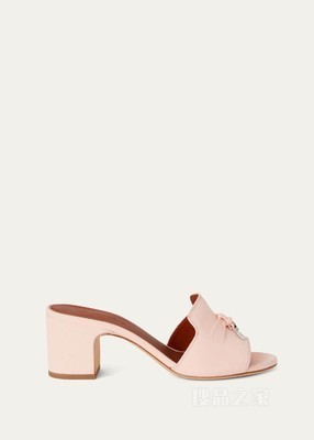 Summer Charms Slipper 女士凉鞋 绒面小山羊皮
