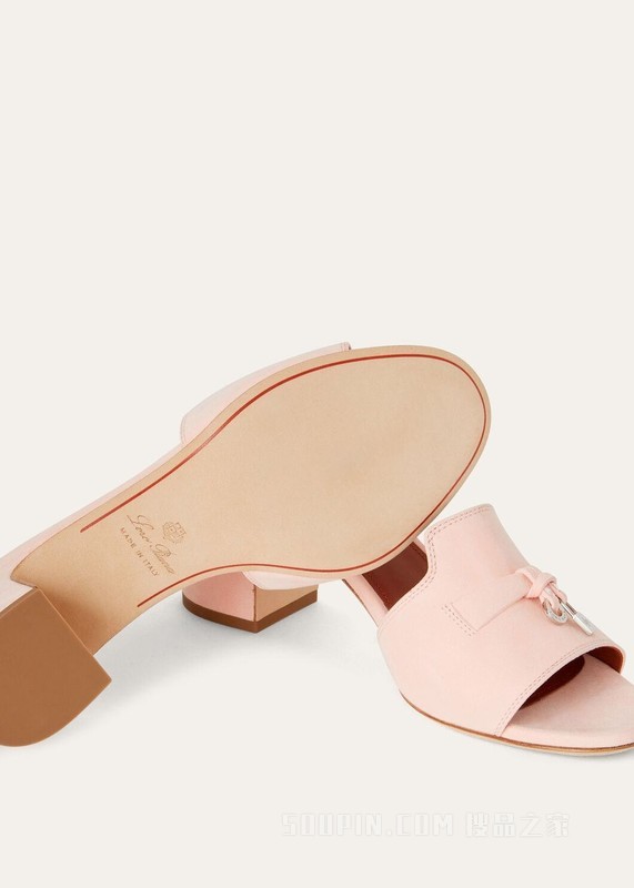 Summer Charms Slipper 女士凉鞋 绒面小山羊皮