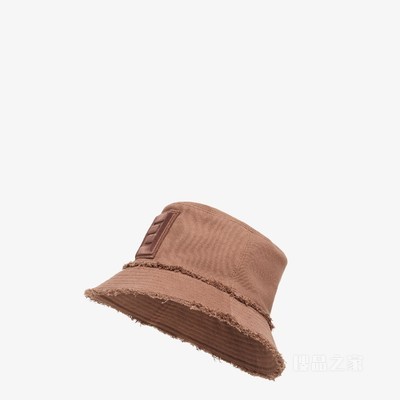帽子 棕色牛仔渔夫帽