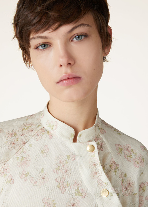 Klara 女士衬衫 棉 , 亚麻