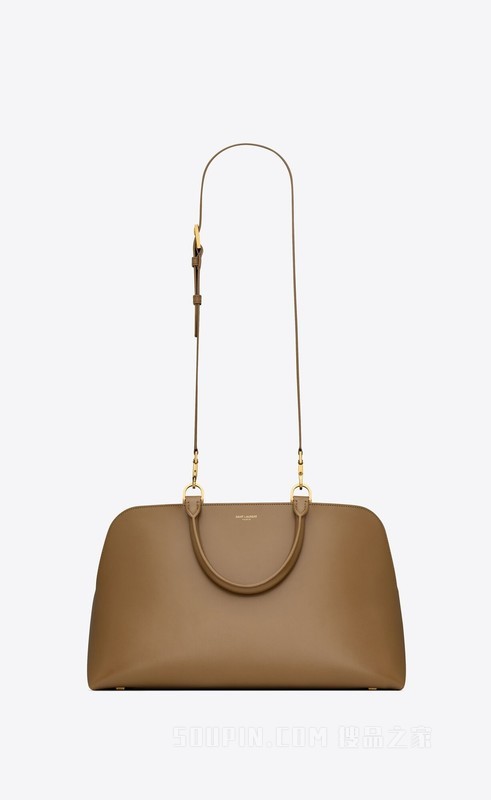 SAC DE JOUR亮面皮革行李包
