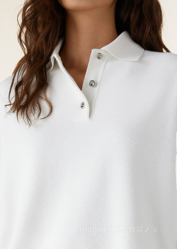 Chikugo 女士Polo衫 棉