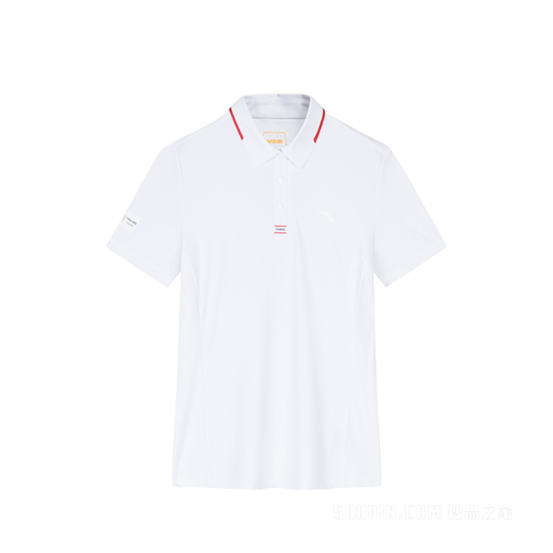 安踏CHN GLORY冰肤女子短袖POLO衫