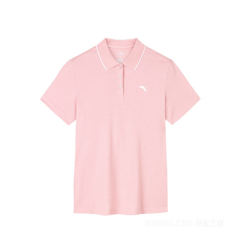 安踏综训女子短袖POLO衫