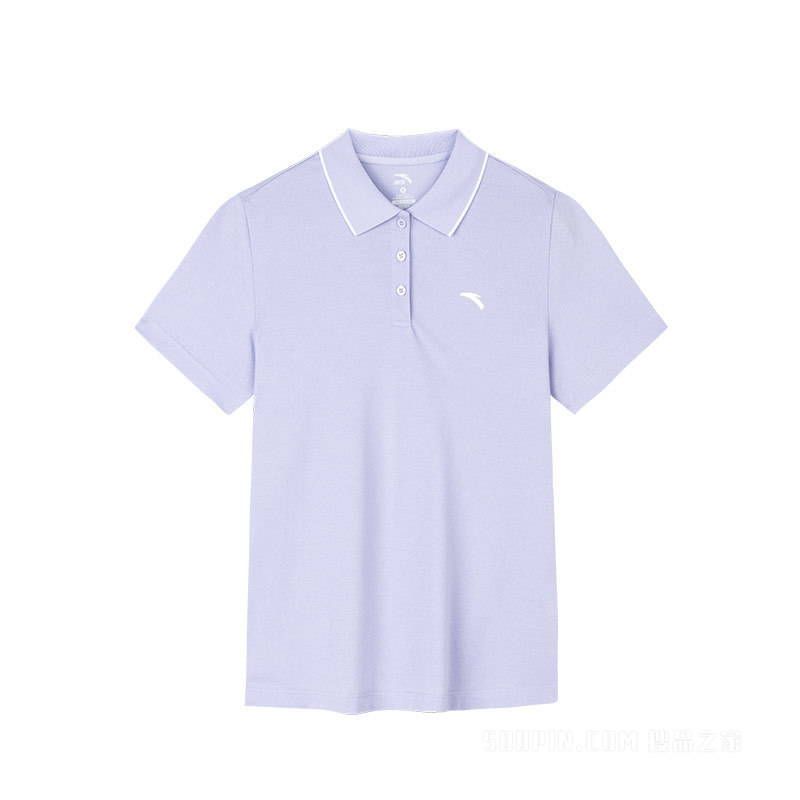 安踏综训女子短袖POLO衫