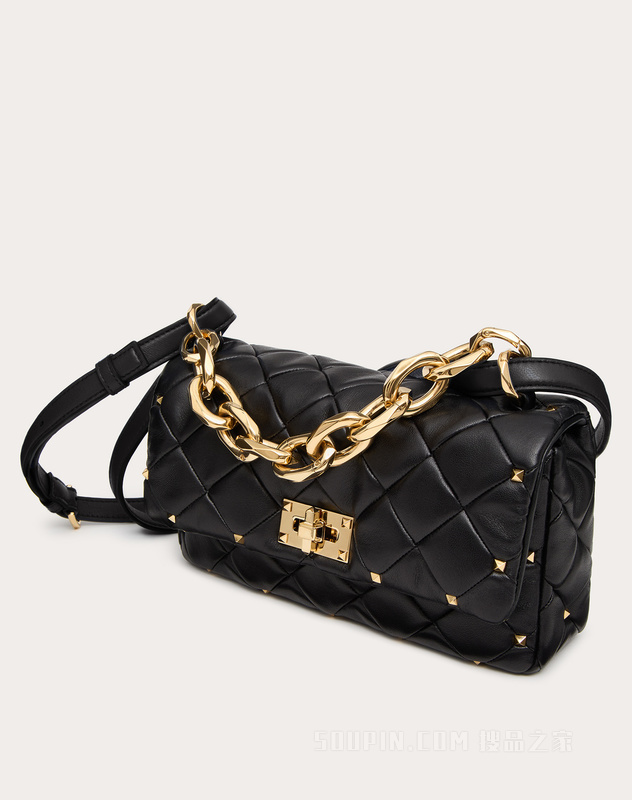 ROCKSTUD SPIKE羊皮手袋