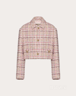 GLAZE TWEED粗花呢夹克