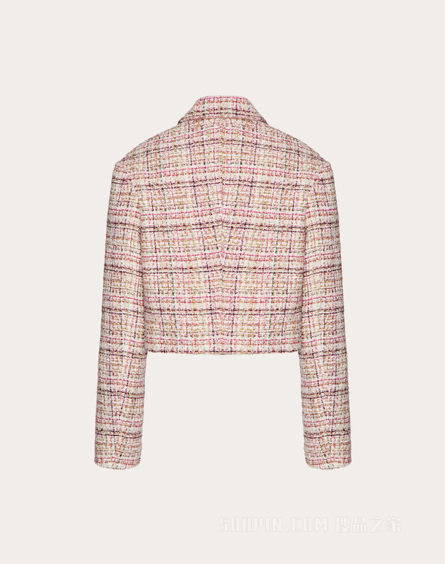 GLAZE TWEED粗花呢夹克