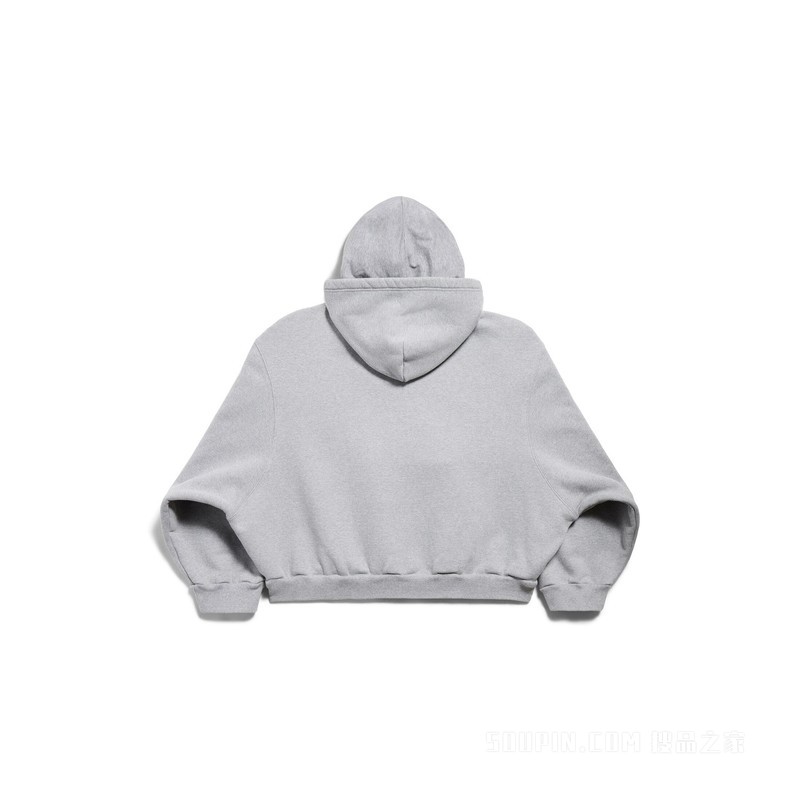 INCOGNITO BOXY HOODIE大号版型拉链连帽卫衣