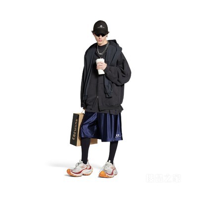 UNITY SPORTS ICON INCOGNITO HOODIE大廓形拉链连帽卫衣