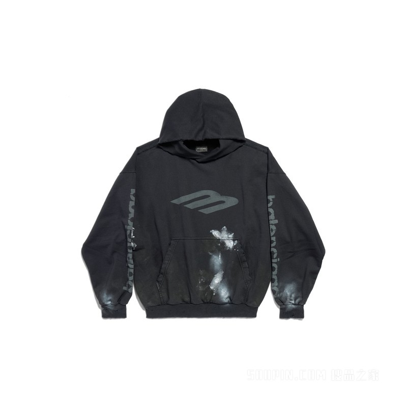 3B STENCIL HOODIE中号版型连帽卫衣