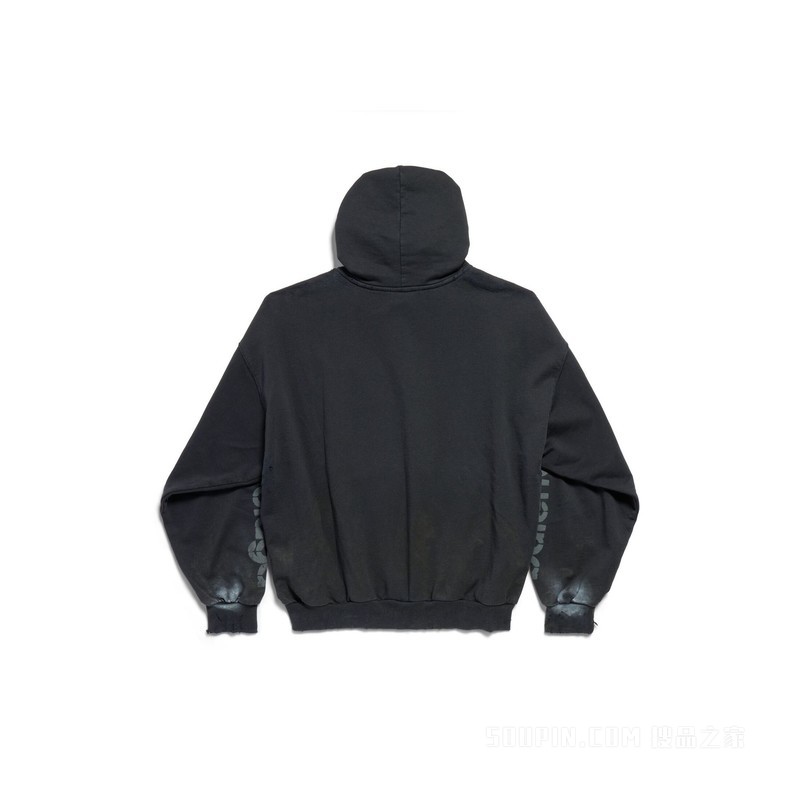 3B STENCIL HOODIE中号版型连帽卫衣