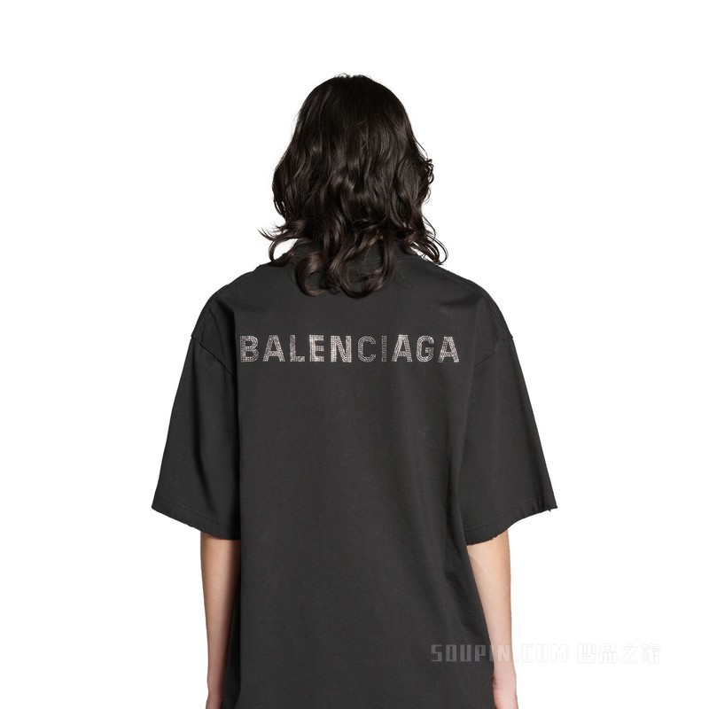 BALENCIAGA BACK中号版型T恤