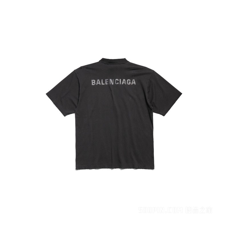 BALENCIAGA BACK中号版型T恤