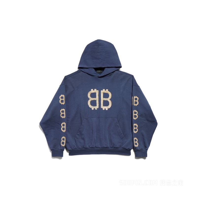 CRYPTO HOODIE中号版型连帽卫衣