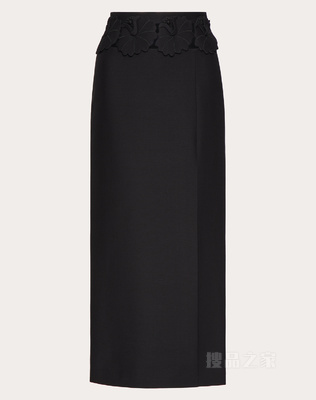 CREPE COUTURE立体堆花工艺长裙