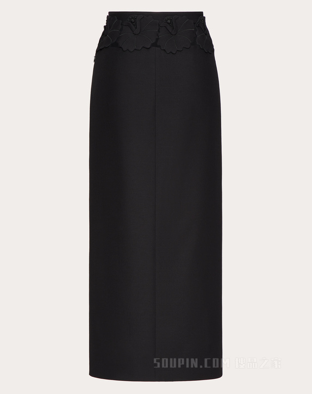 CREPE COUTURE立体堆花工艺长裙