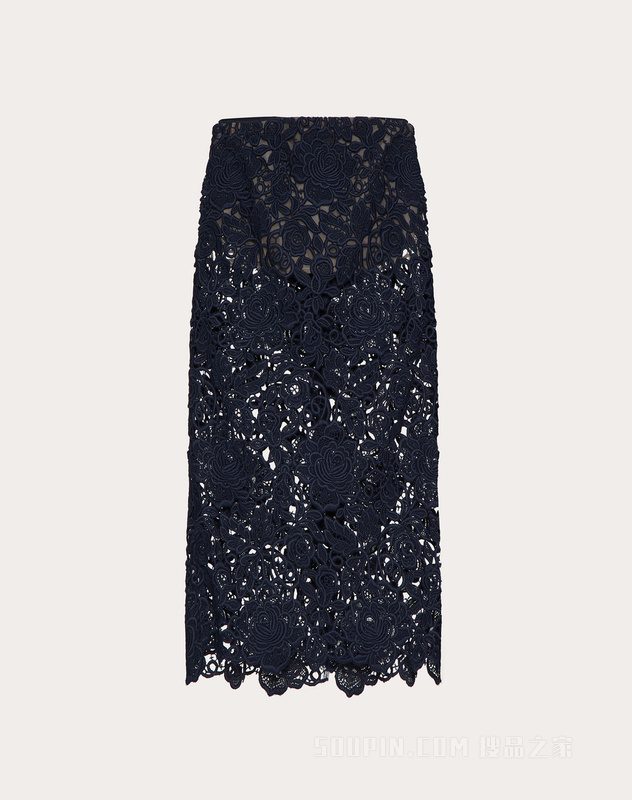 玫瑰造型镂空半裙