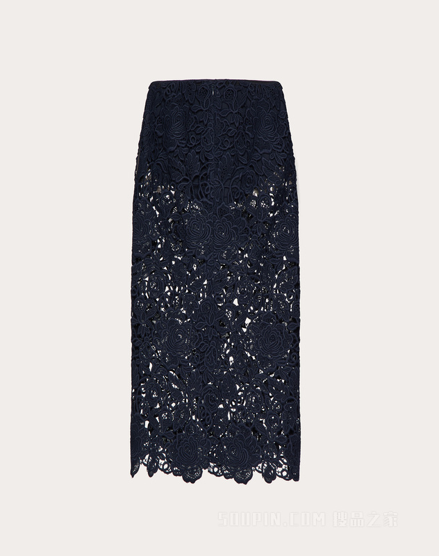 玫瑰造型镂空半裙
