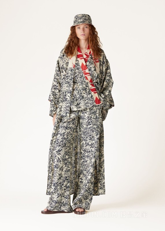 Nick 女士长裤 亚麻