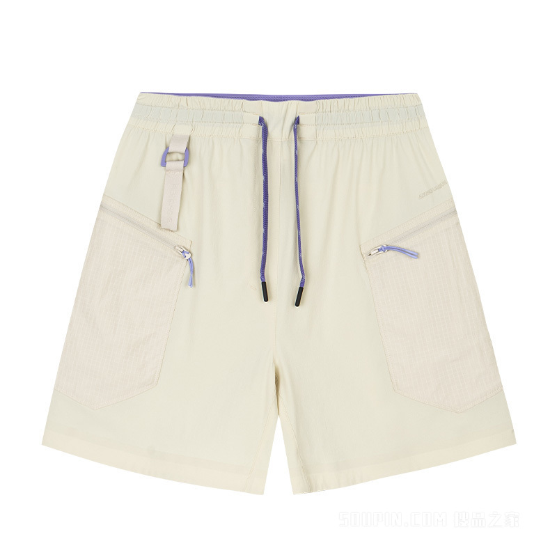 安踏冠军徒步女梭织短裤