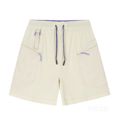 安踏冠军徒步女梭织短裤