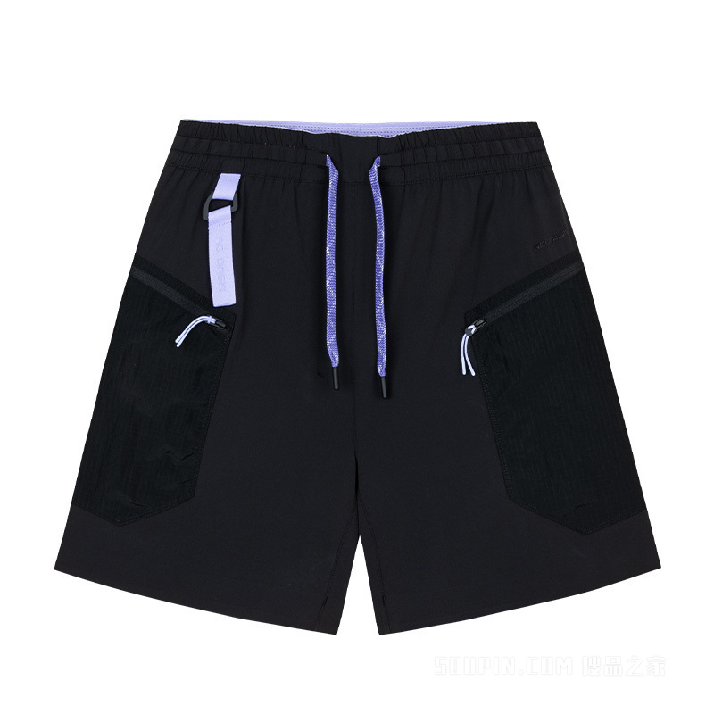 安踏冠军徒步女梭织短裤