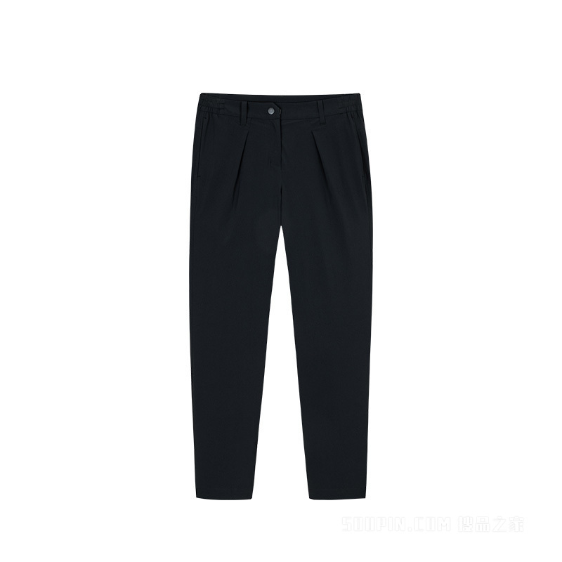 安踏冠军女子通勤梭织九分裤