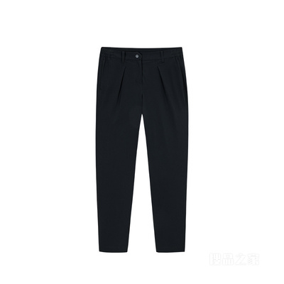 安踏冠军女子通勤梭织九分裤