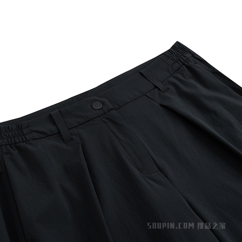 安踏冠军女子通勤梭织九分裤