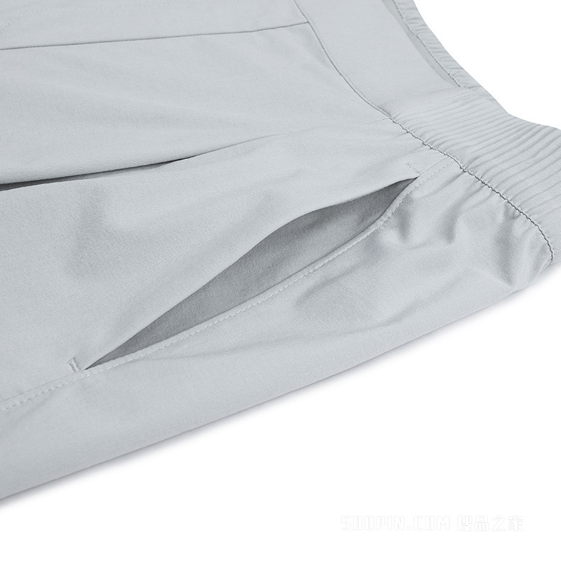 安踏冠军女子通勤梭织八分裤