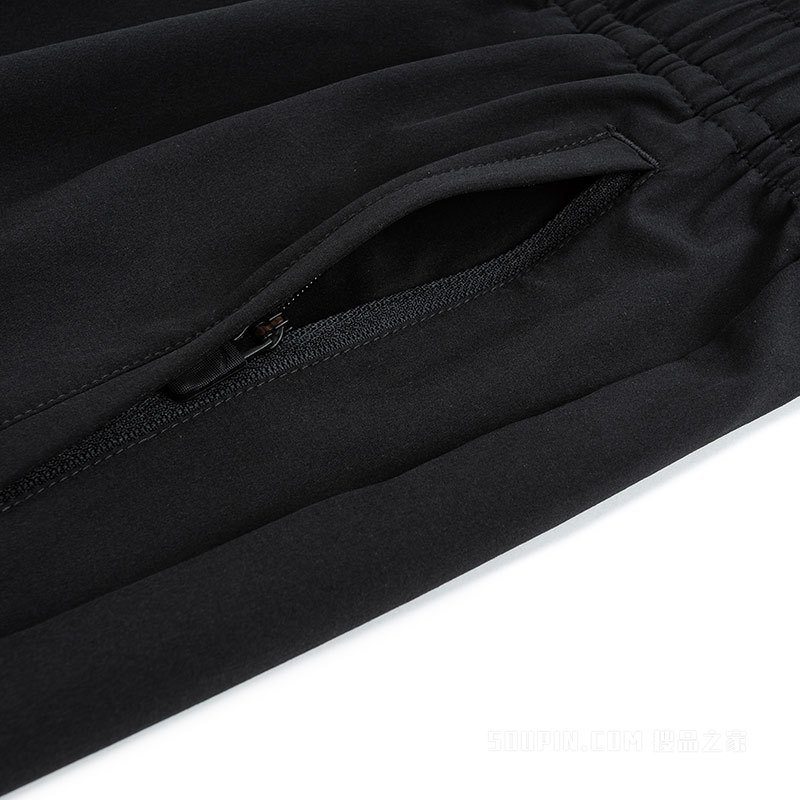 安踏综训吸湿速干男子梭织五分裤