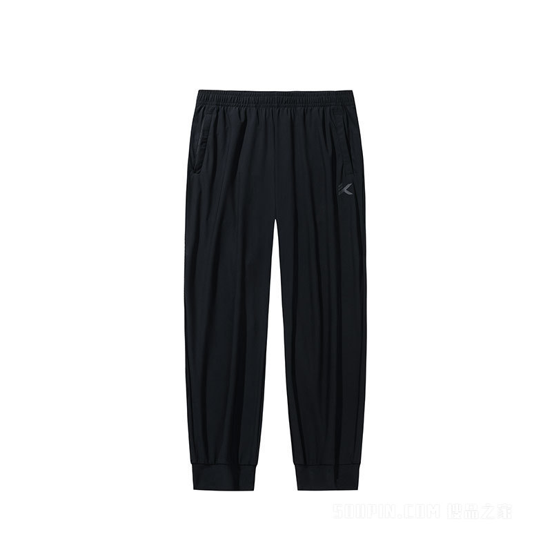 安踏KT男子冰肤针织运动长裤