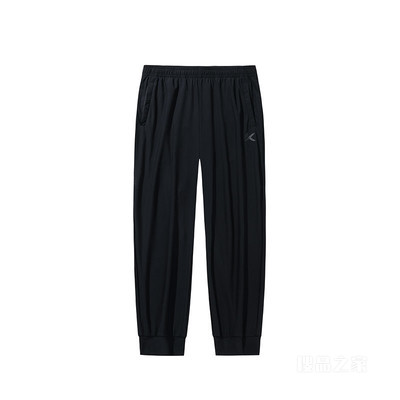 安踏KT男子冰肤针织运动长裤
