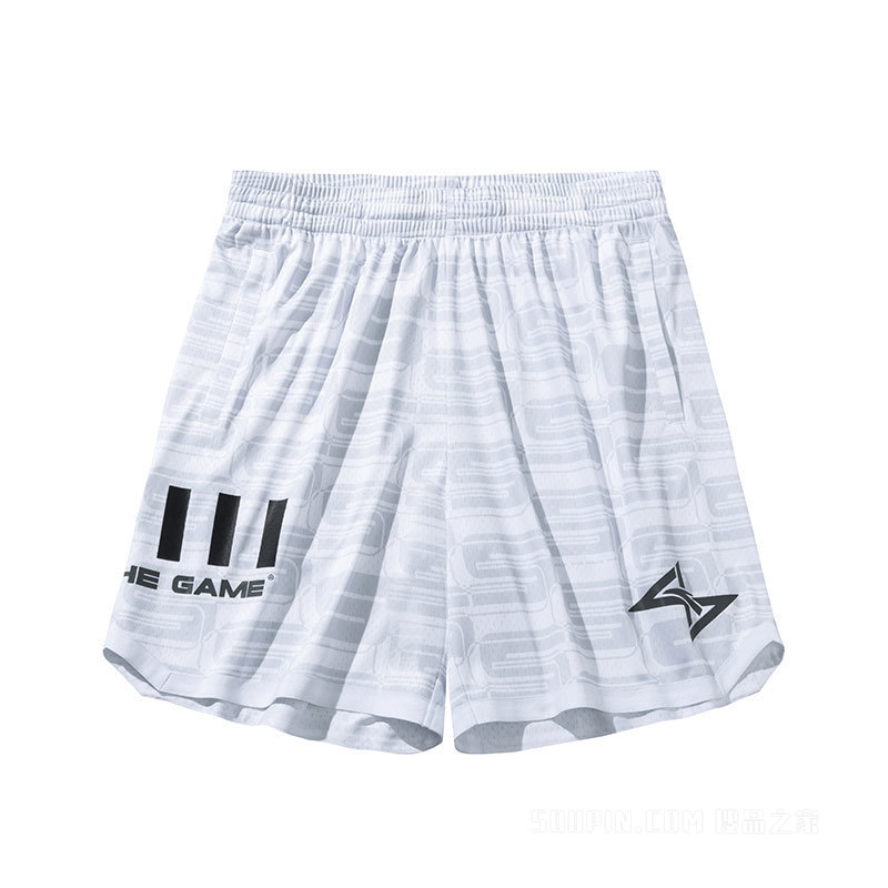 安踏篮球系列男子冰肤针织比赛短裤