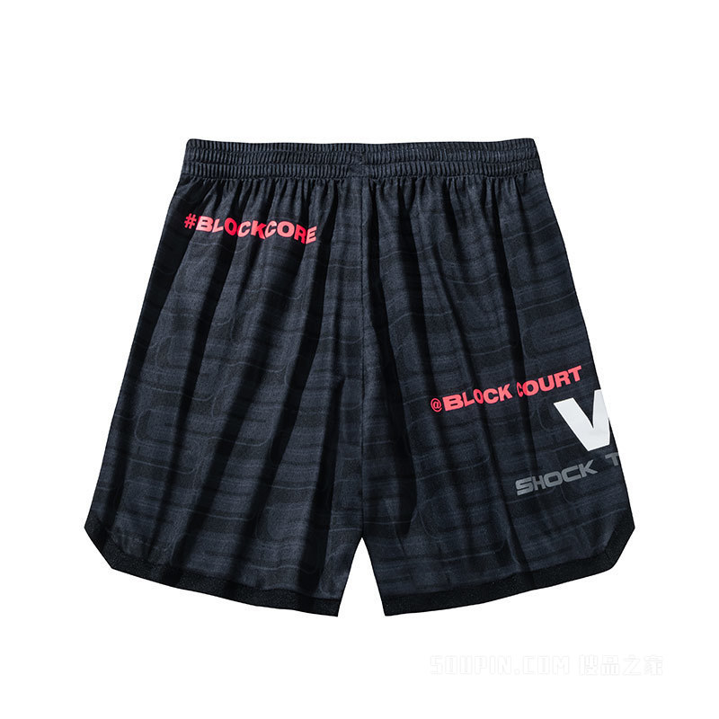 安踏篮球系列男子冰肤针织比赛短裤
