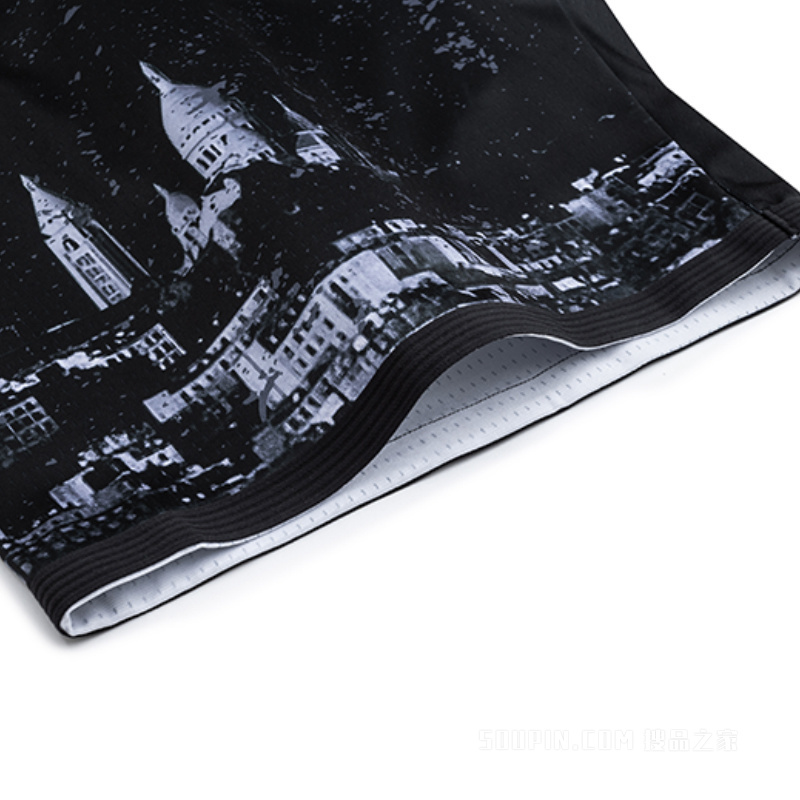 安踏篮球系列男子冰肤针织比赛短裤