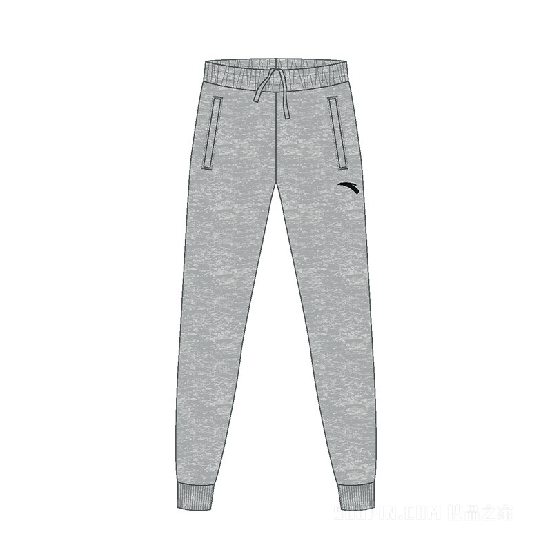安踏CUBAL教练同款男子针织运动长裤
