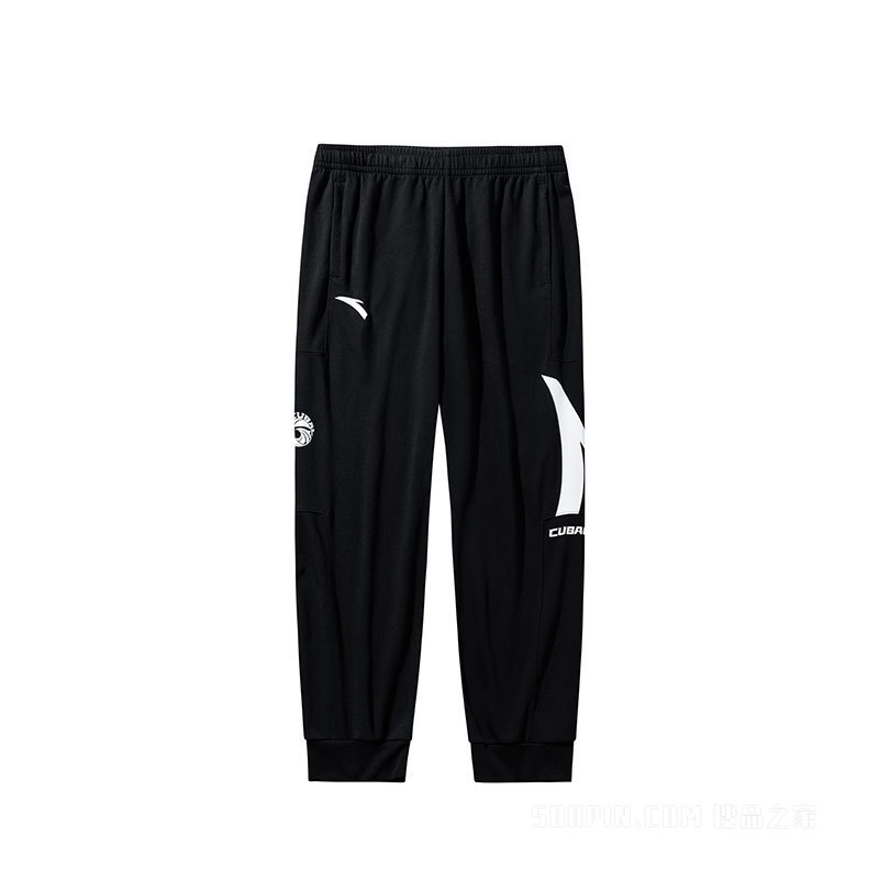安踏CUBAL球员同款男子针织运动长裤
