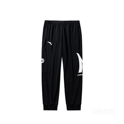 安踏CUBAL球员同款男子针织运动长裤