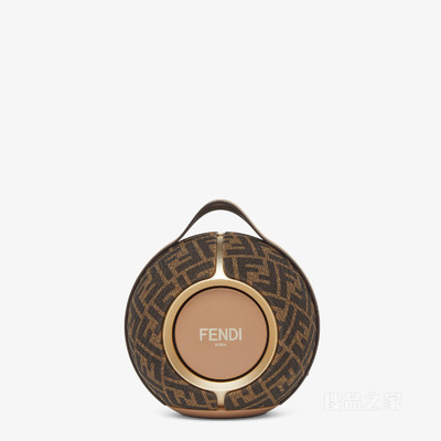 FENDI x Devialet 棕色FF布料便携式音箱