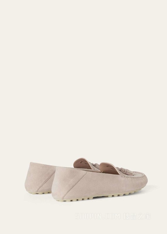 Dot Sole Walk 莫卡辛鞋 绒面小山羊皮
