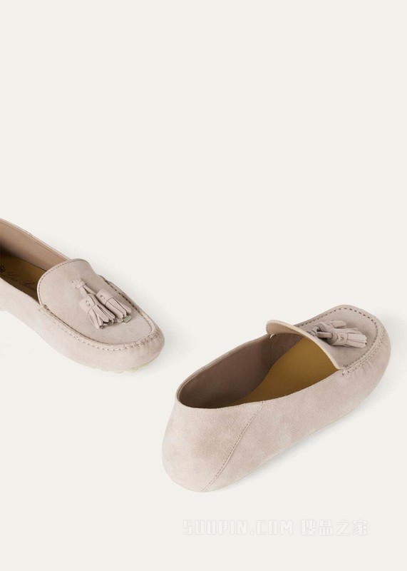 Dot Sole Walk 莫卡辛鞋 绒面小山羊皮