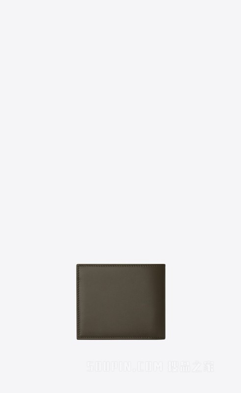 SAINT LAURENT PARIS光滑皮革横款钱包