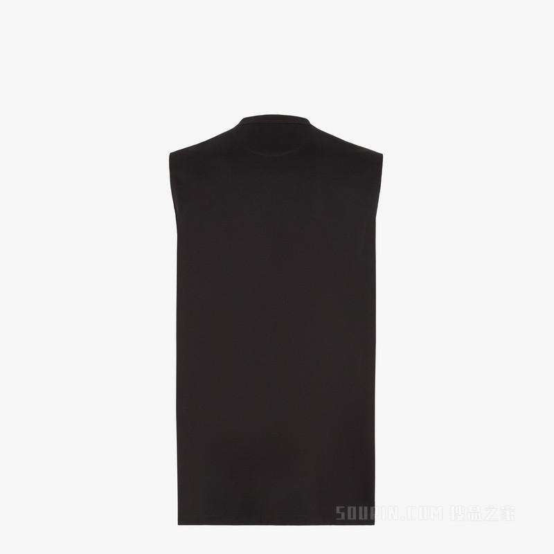 T恤 黑色棉背心