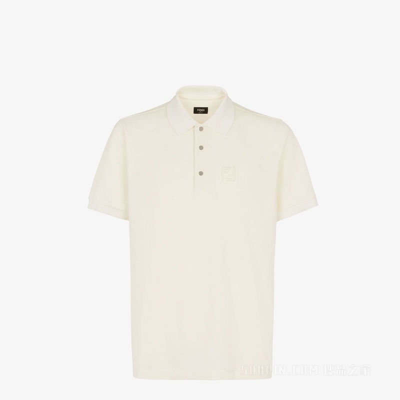 Polo衫 白色棉质Polo衫